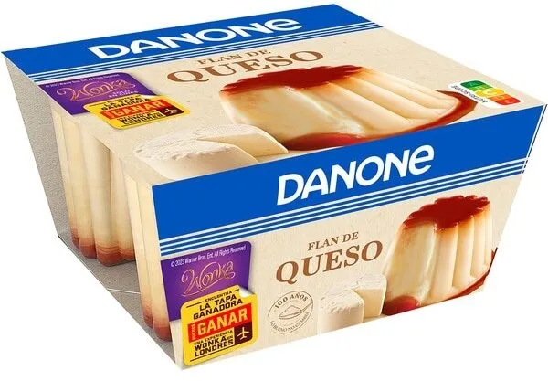 Flan de queso elaboración tradicional sin gluten