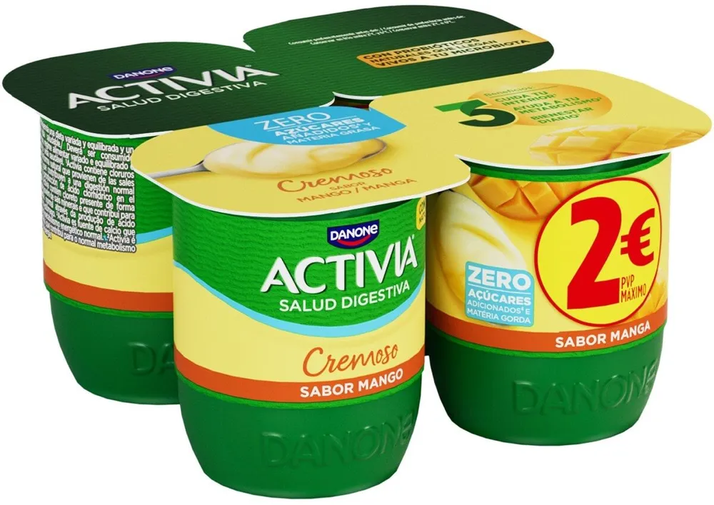 Activia sabor mango