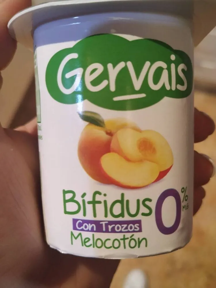 Bífidus 0% con trozos de melocotón