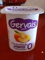 Yogur desnatado 0% con trozos de melocotón