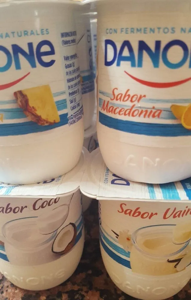 Yogures sabores