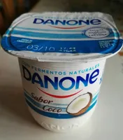 Yogur sabor coco
