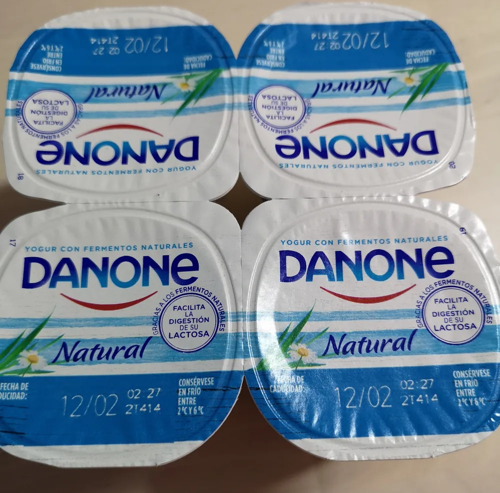 Yogur natural