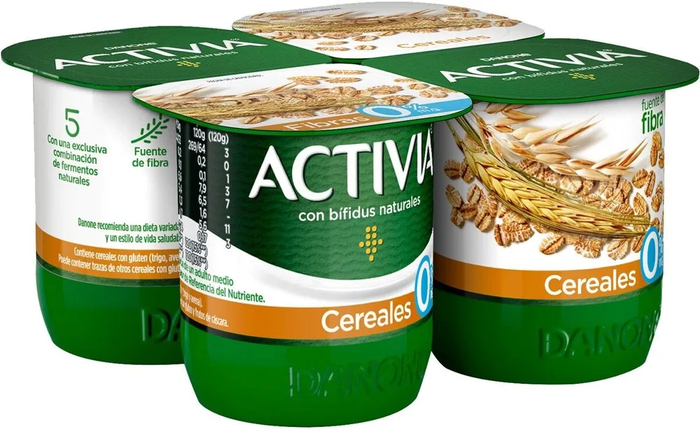 Fibras bífidus desnatado m.g. con cereales