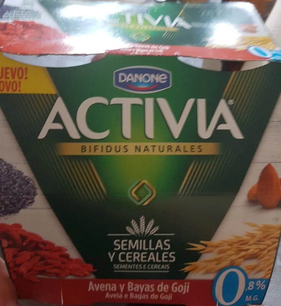 Activia amandes et baies de Goji