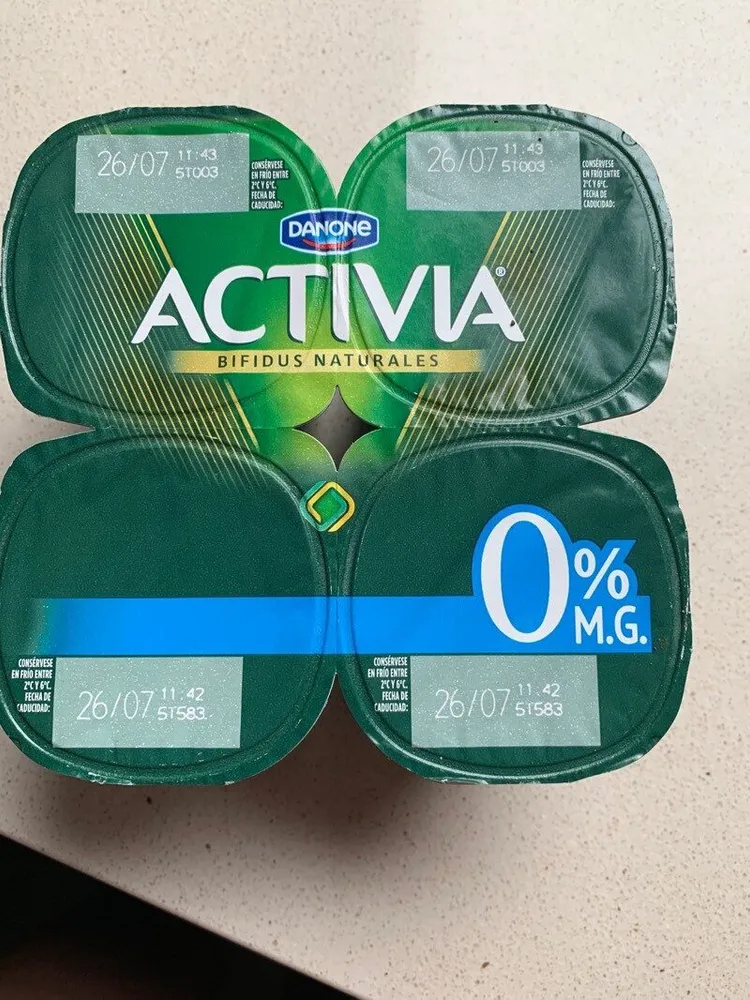 Activia sabor mago 0%mg