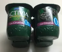 Activia con ciruelas