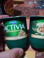 Activia con avena y nueces