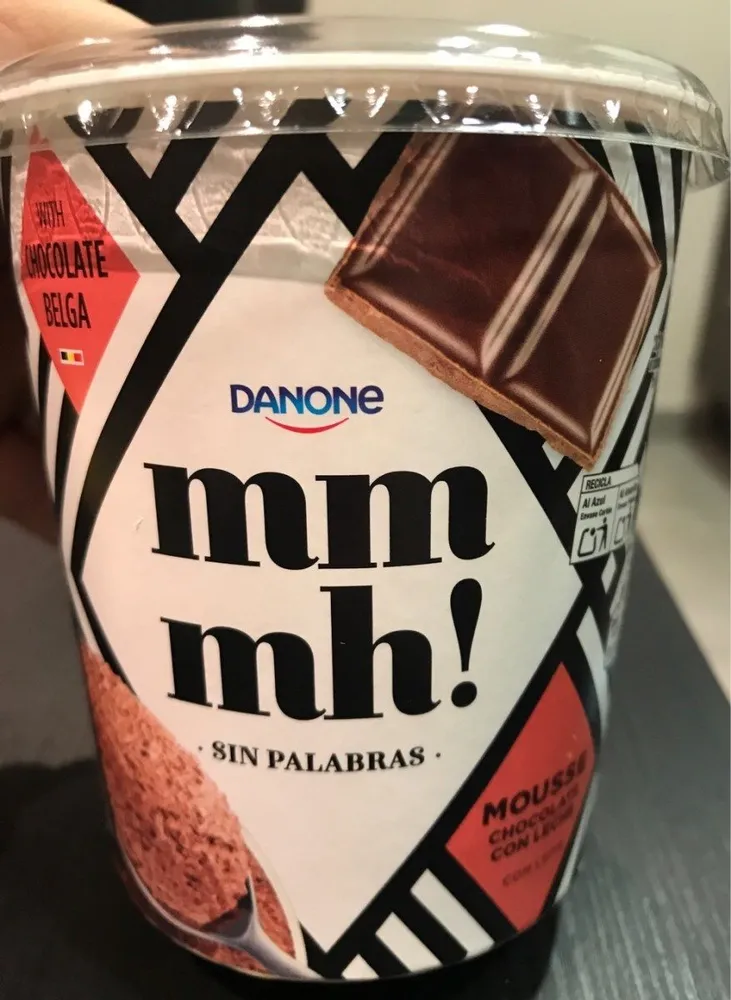 Mousse chocolate con leche