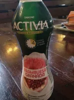 Activia frambuesa y granada