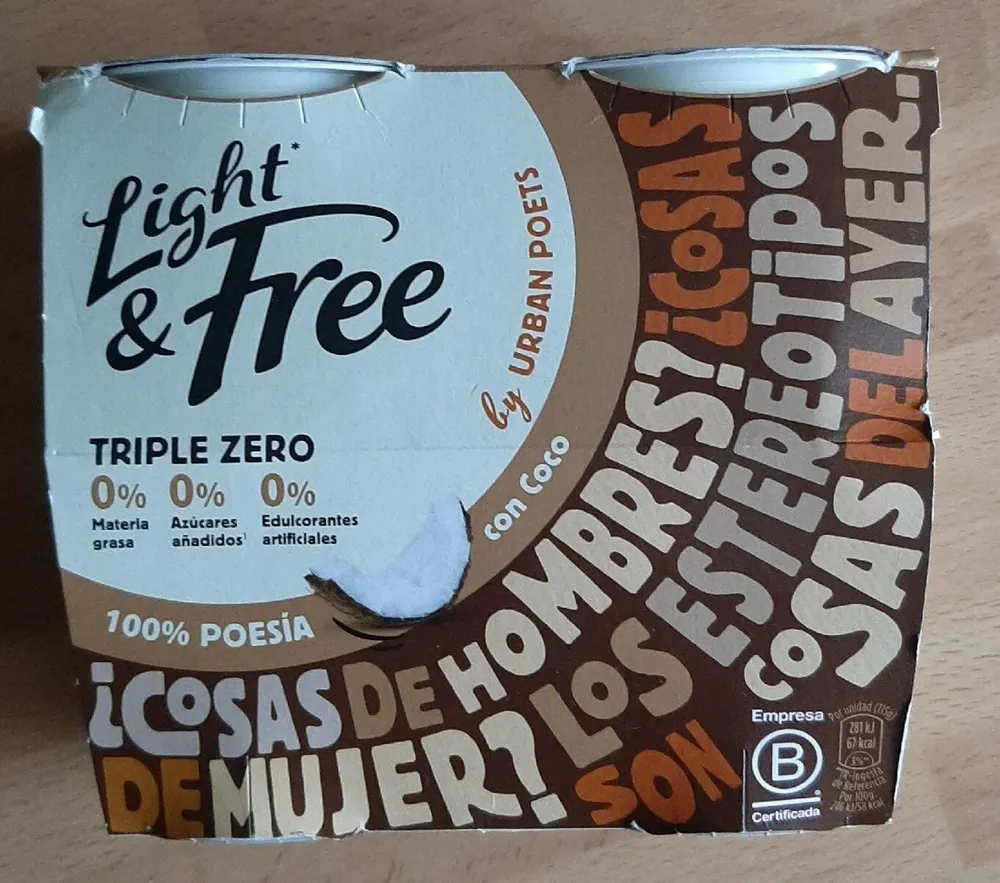 Light & Free Triple Zero con Coco