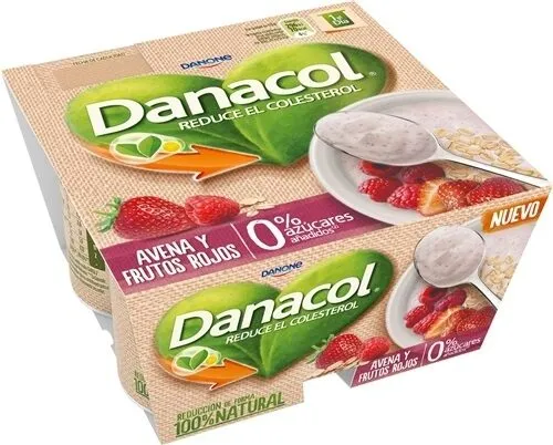 Danacol Avena Frutos Rojos