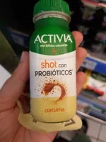 Shot bífidus de cúrcuma con probióticos
