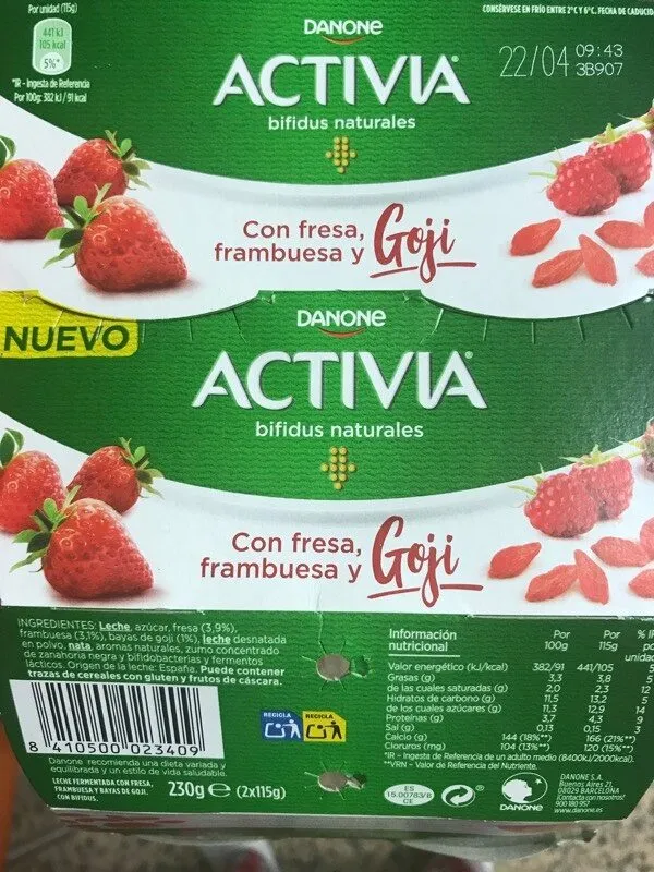 Activia goji