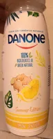 Yogur con fermermentos naturales: limón y jengibre