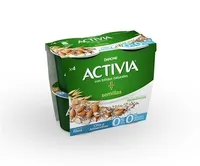 activia chia y almendras
