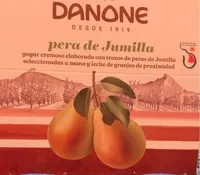Danone pera de Jumilla