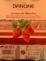 Danone fresas de huelva
