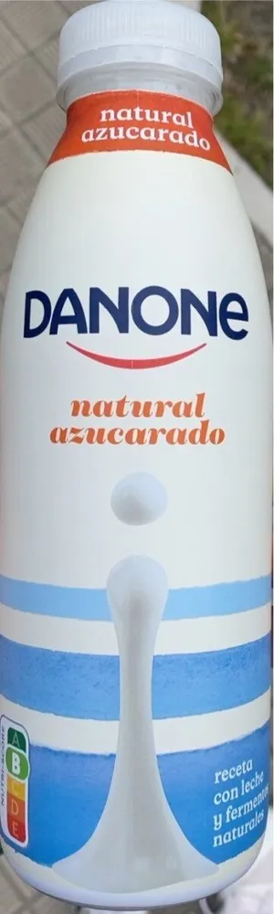 Yogur batido azucarado