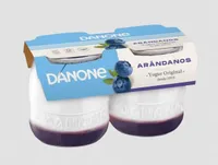 Yogur arándanos