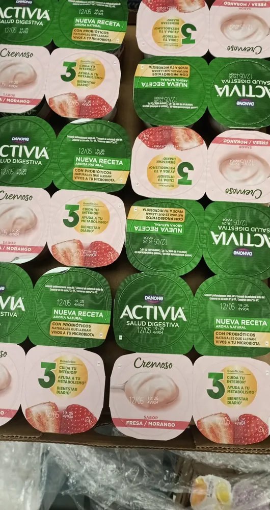 yogur astivia cremoso fresa morango