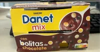 con bolitas de Chocolate