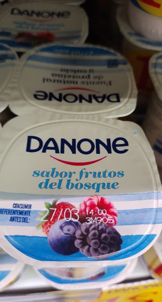 Yogur frutos del bosque