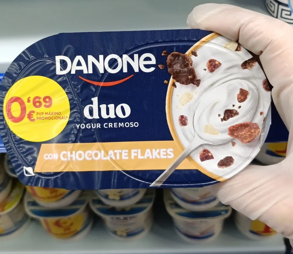 Danone duo chocoflakes