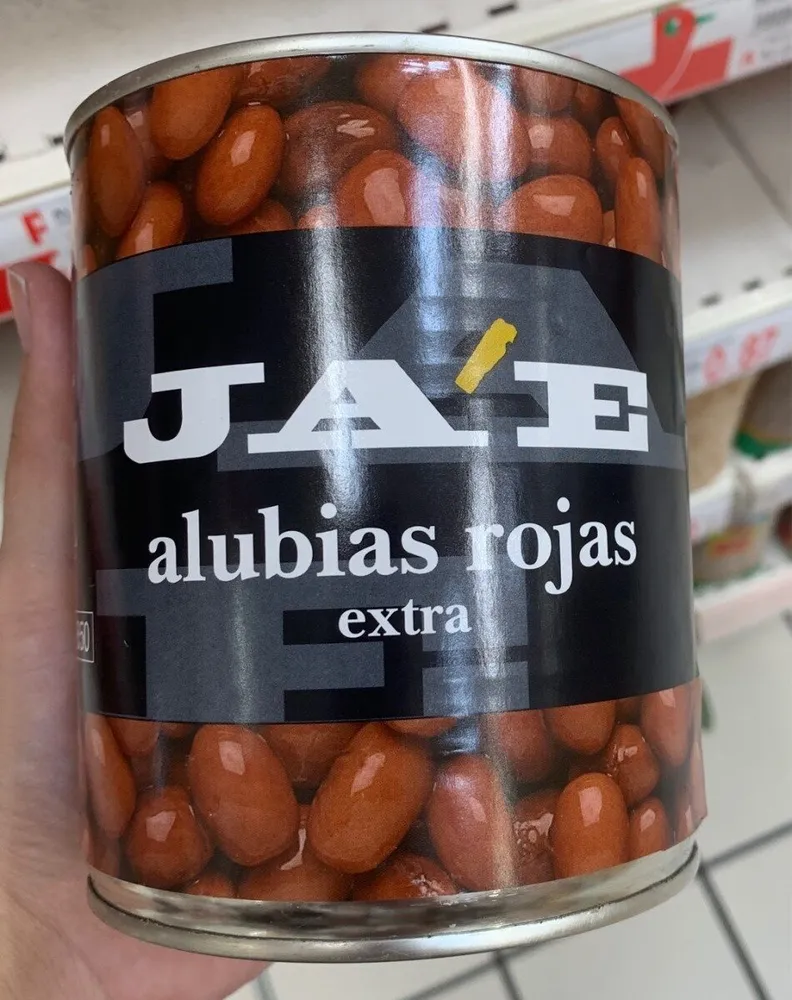 Ja'e Alubias rojas extra