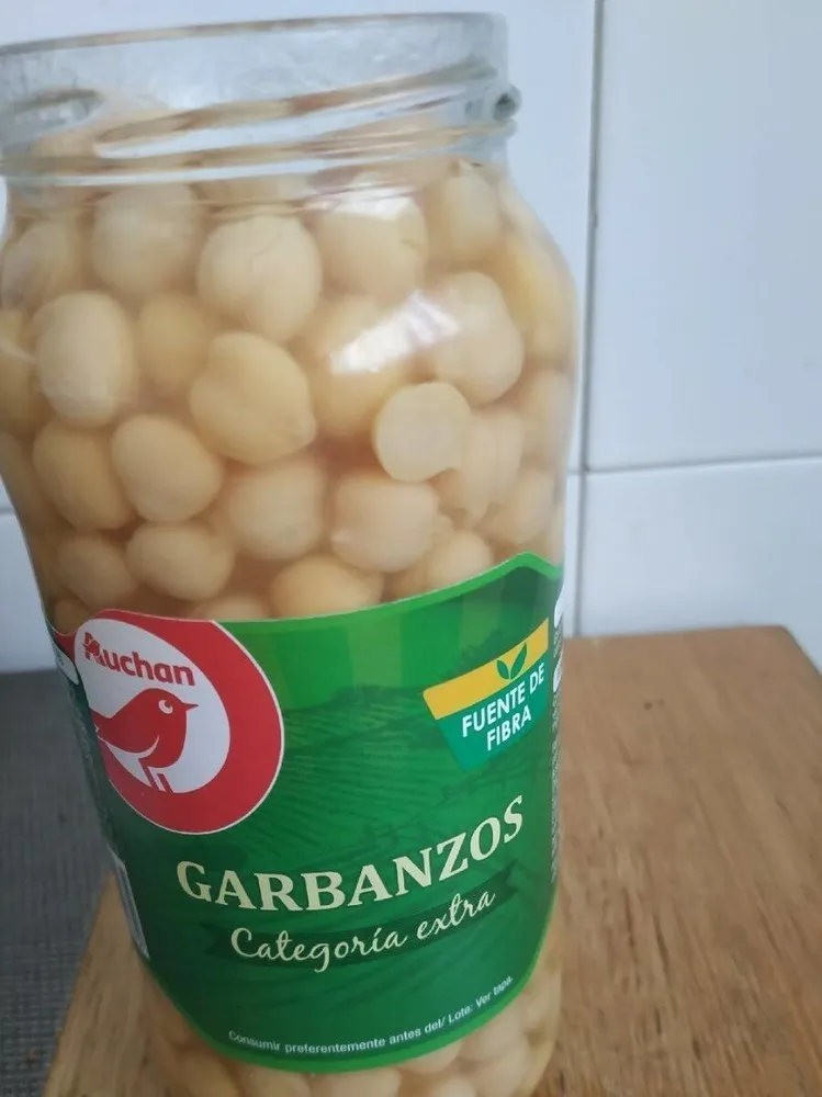 Garbanzos categoría extra