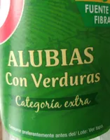 Alubias con verduras