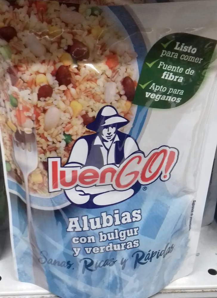 Alubias, Bulgur y verduras