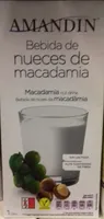Bebida de nueces de macadamia