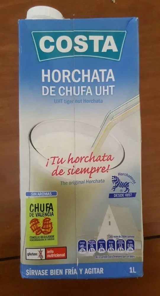 Horchata de chufa UHT