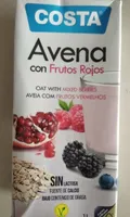 Avena con frutos rojos