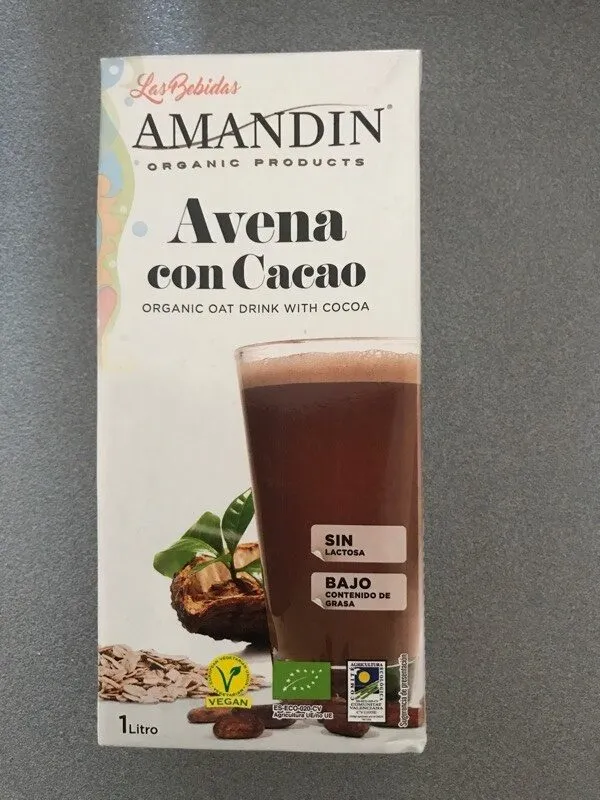 Avena con cacao