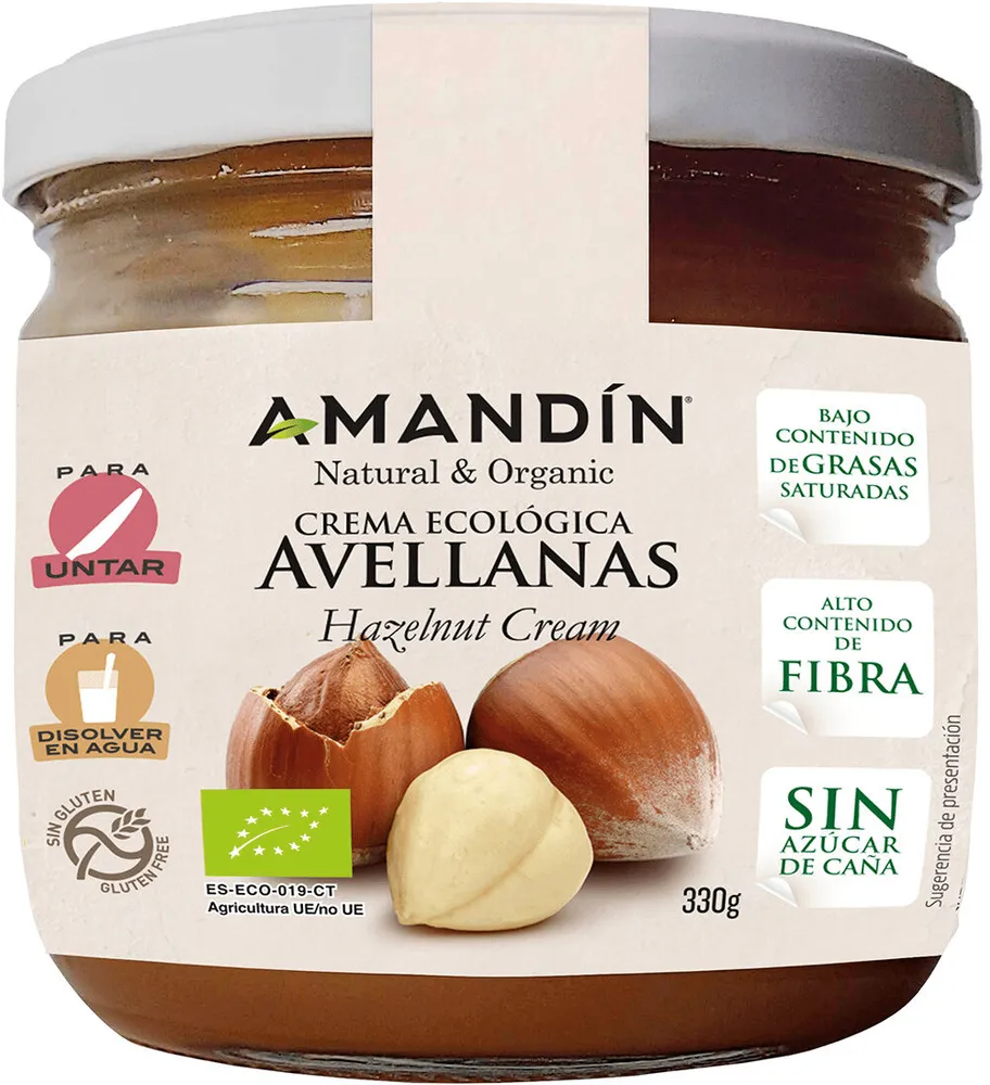 Crema Ecológica de Avellanas