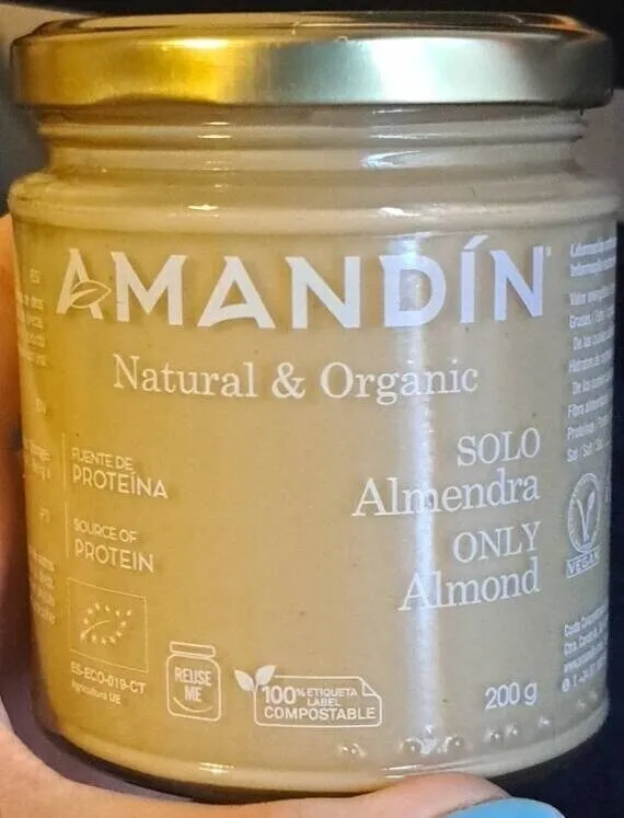 Mantequilla de almendra