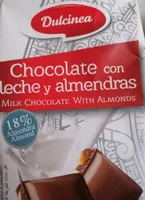 Chocolate con leche y almendras