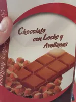 Chocolate con leche y avellanas