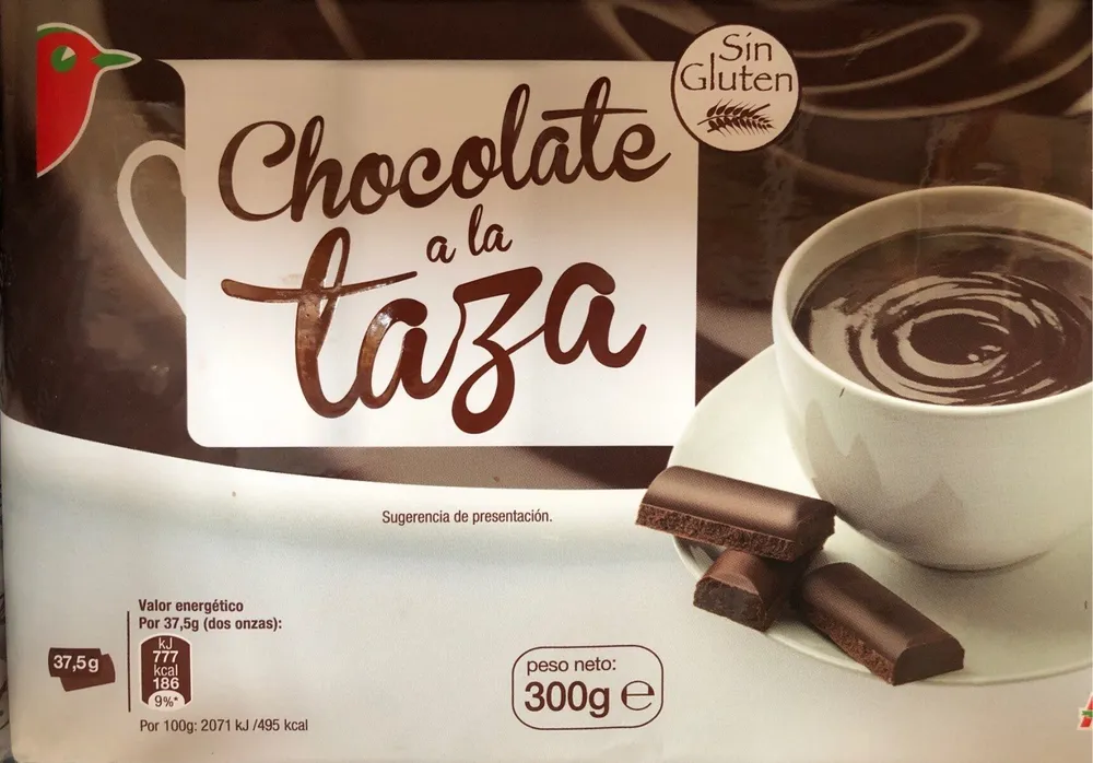 Chocolate a la taza sin gluten