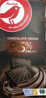 Chocolate negro 85% cacao