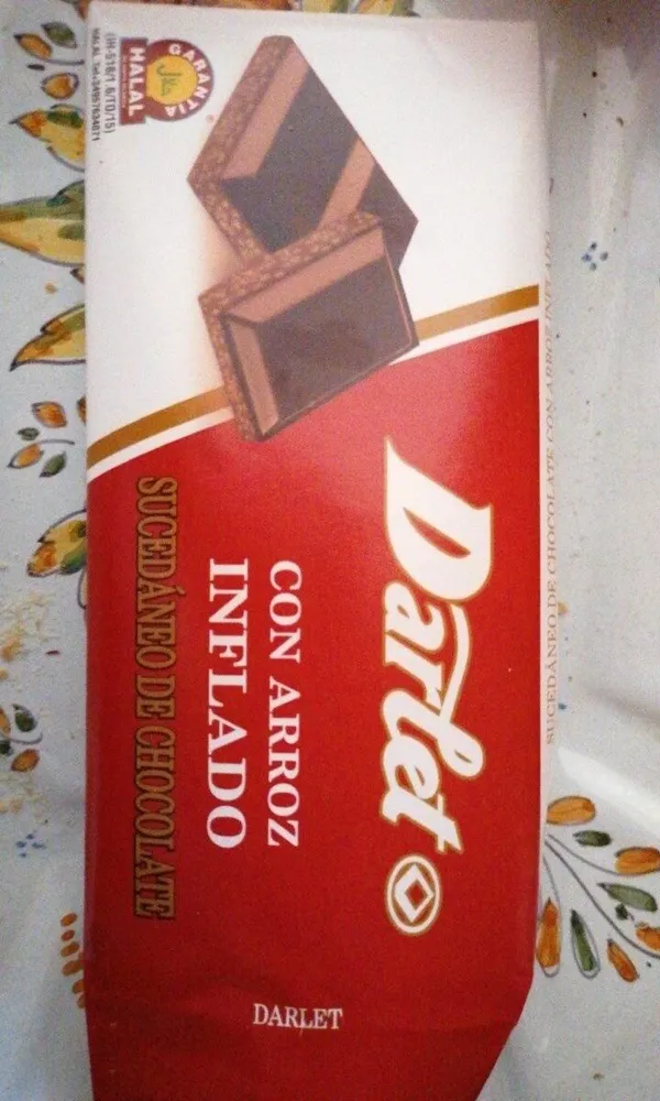 Darlet con arroz inflado
