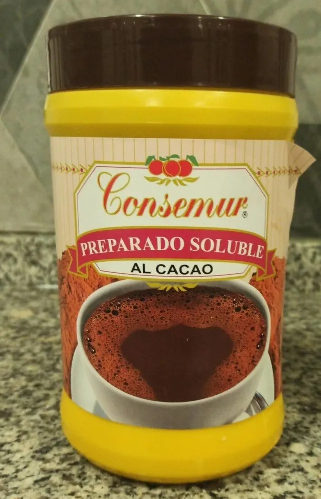 Preparado soluble al cacao