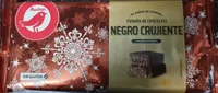 Turrón de chocolate negro crujiente