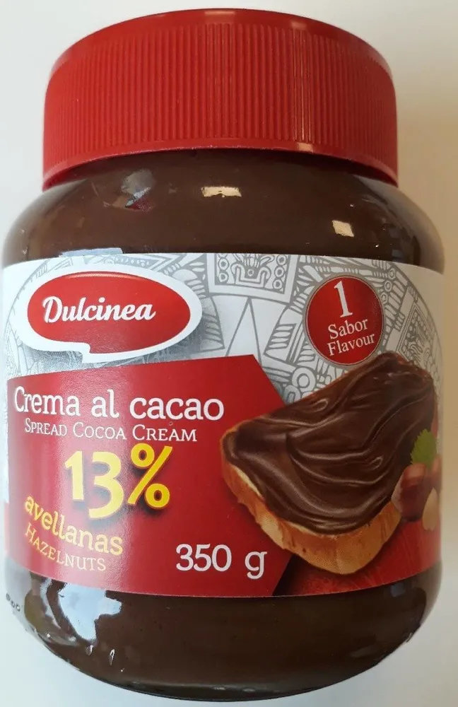 Pâte à tartiner aux noisettes