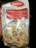 Fideos de colores