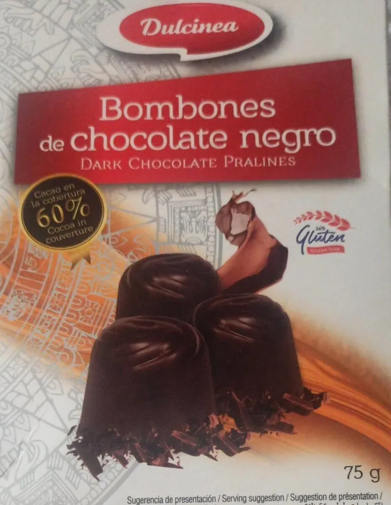 Bombones chocolate negro