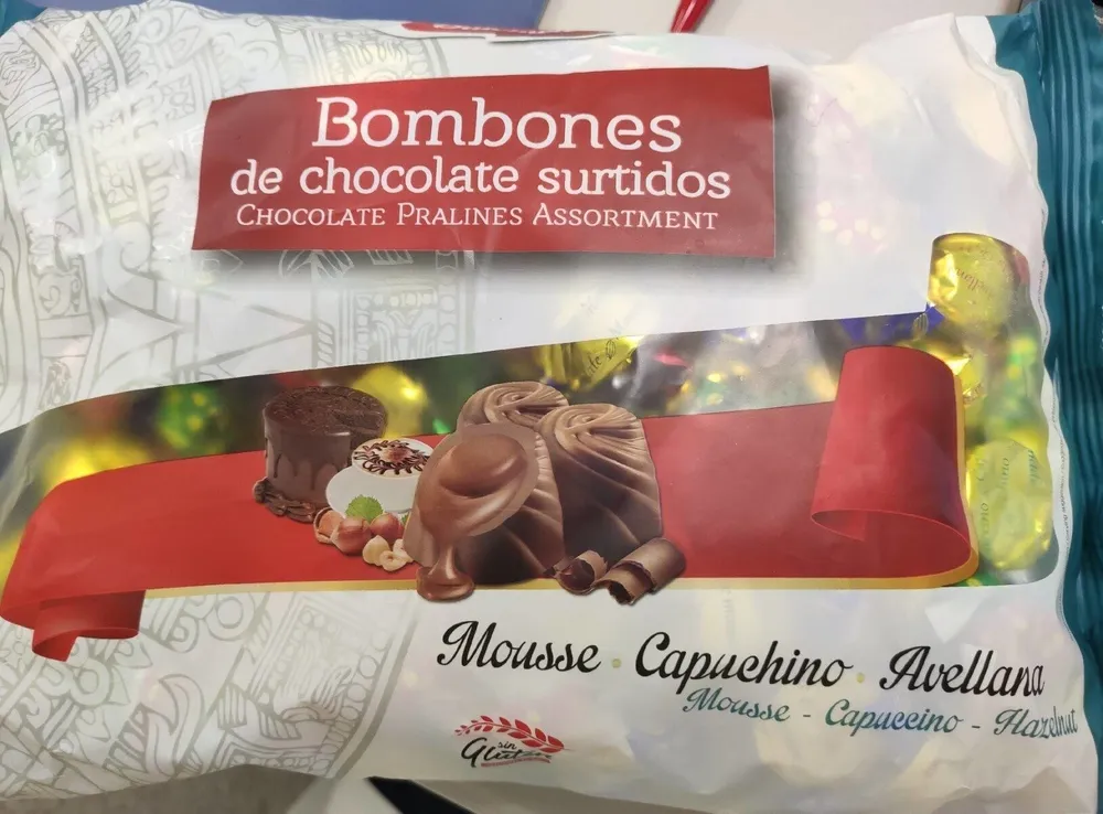 Bombones de chocolate surtidos