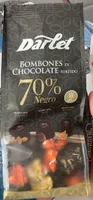 Bombones de chocolate 70% negro